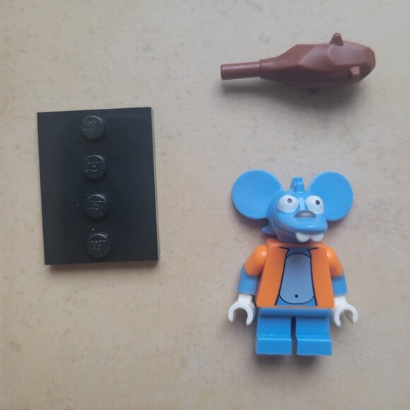 LEGO MINIFIGURE THE SIMPSONS ITCHY THE MOUSE - Picture 1 of 1